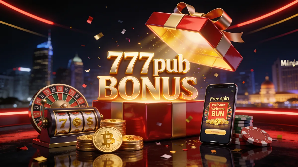 Bonuses and Promotions at 777pub for players in the Philippines